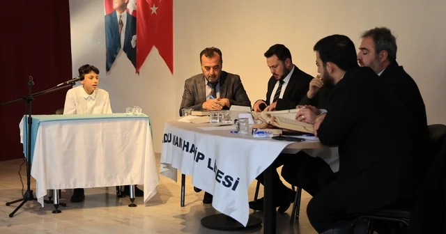 Çameli Kur an bülbüllerinenev sahipliği yaptı Genç Sada Kur an ı Kerim i Güzel Okuma ve Hafızlık yarışması Çameli de düzenlendi Denizli Haberleri