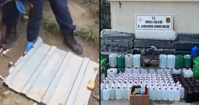 Yer altından sahte içki fabrikası çıktı! Kurye ağı oluşturup satmışlar