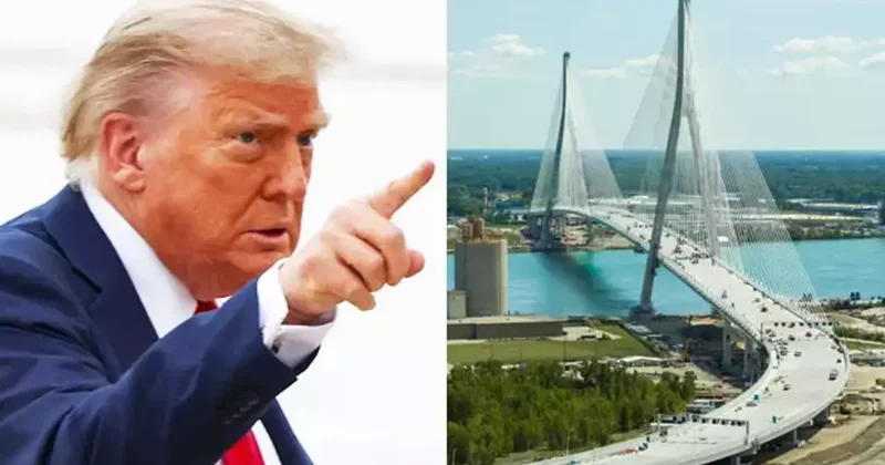 Trump, ABD nin inşa etmediği köprünün mülkiyetini istedi