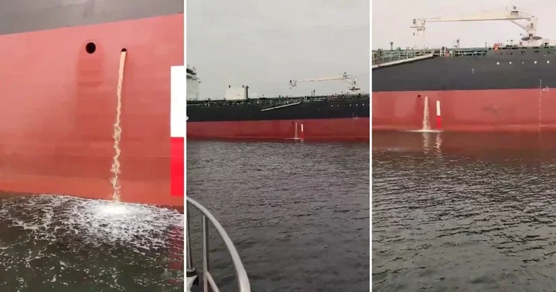 Denize atık bırakan gemiye 17 milyon TL ceza Sözcü Gazetesi