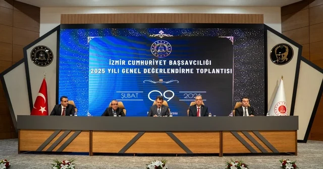 İzmir Cumhuriyet Başsavcılığı 2025 yılı çalışmalarını değerlendirdi Başsavcı Yeldan dan uyuşturucu ve şiddet suçlarıyla mücadele vurgusu İzmir Haberleri