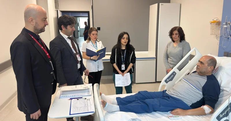 Kapalı baypas ile bir gün sonra ayağa kalktı