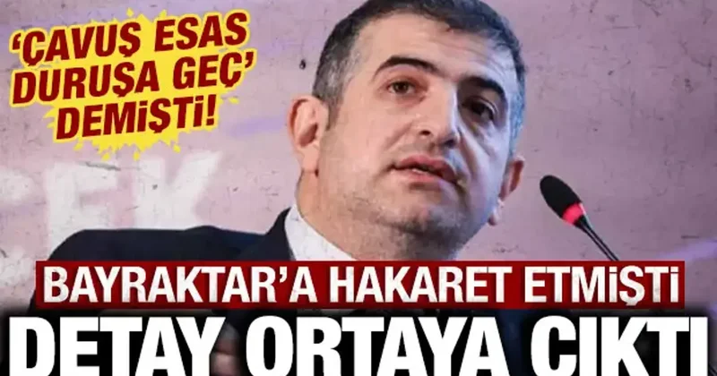 Bayraktar a hakaret edip, Çavuş esas duruşa geç demişti: Olayın detayı ortaya çıktı!
