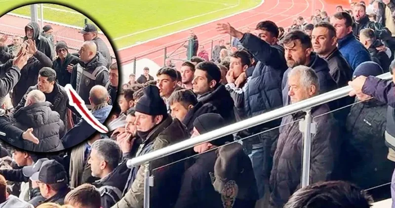 Basın tribününde kaos çıktı: Protesto kavgaya dönüştü