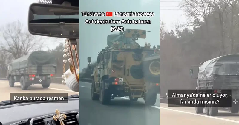 Yolda Türk askerini görünce inanamadılar! Almanya da neler oluyor?