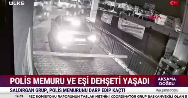 Trafik tartışması kavgaya döndü: Polis ve eşini darbeden 3 kişi serbest