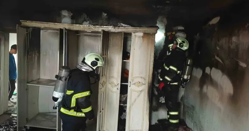 Mardin’de müstakil evde çıkan yangın söndürüldü