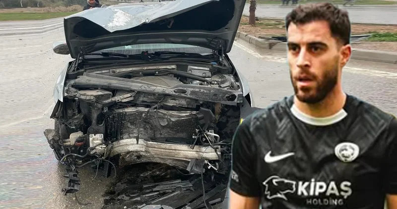 TFF 2. Lig in gol kralı şampiyonluk yolundayken kaza yaptı: Hastaneden çıkar çıkmaz idmana gitti