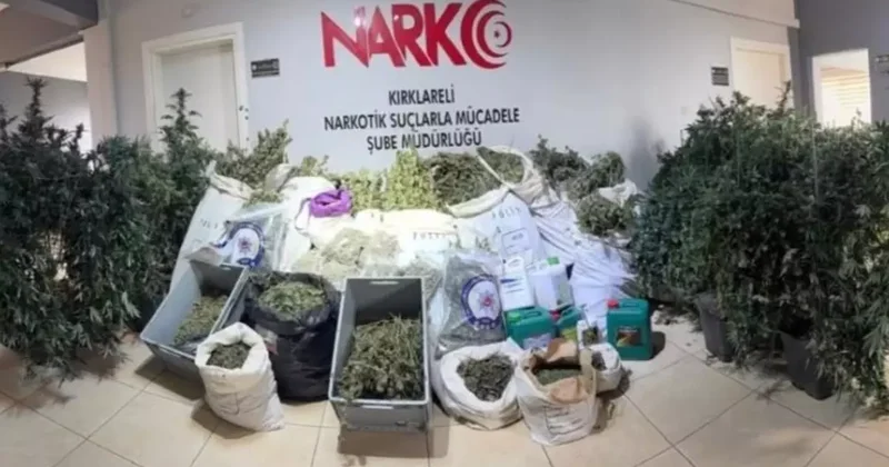 Kırklareli’nde 54 kilogram esrar ele geçirildi: 1 tutuklama