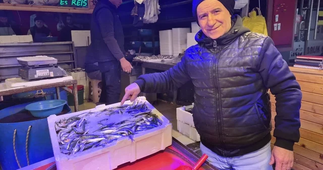 Bu sezon balık tezgahlarının gözdesi sardalya oldu Esnaf Erkan Arslanbenzer: Sardalya 200 TL lik fiyatı ile hamsiden bile ucuz Eskişehir halkı balığı gerçekten sever Eskişehir Haberleri