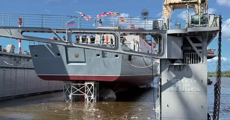 Rusya uçak gemisi avcısı yeni silahını duyurdu: Suya indirildi Sözcü Gazetesi