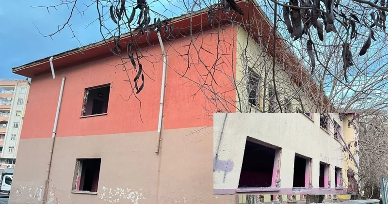 Depremde ağır hasar almış ve hakkında yıkım kararı verilmişti; Diyarbakır ın ilk ortaokulunda süreç düğümü!