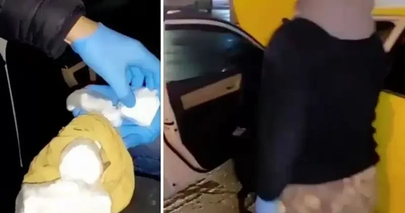 Taksiyle 2 buçuk milyon liralık uyuşturucu kaçırırken yakalandılar Hatay Haberleri