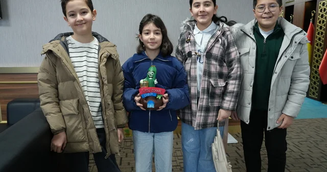 Çubuk ta BİLSEM öğrencileri ilçenin yerel ve turistik değerlerini maketleştiriyor Ankara Haberleri