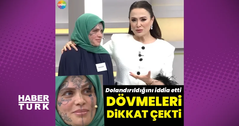 Didem Arslan Yılmaz la Vazgeçme ye katılan Nazan isimli kadın, dövmeleriyle dikkat çekti