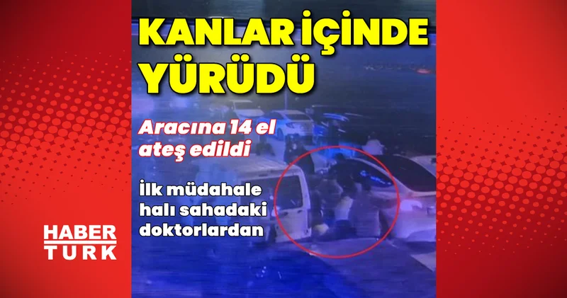 Son dakika: O anlar kamerada! Yaralı halde 200 metre yürüdü, yığıldı... İlk müdahalesini halı sahadaki doktorlar yaptı! Son dakika haberleri