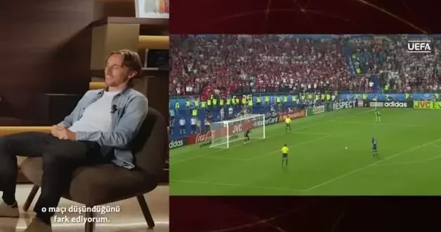 Modriç ten Türkiye itirafı! O maçı asla unutmayacağım...