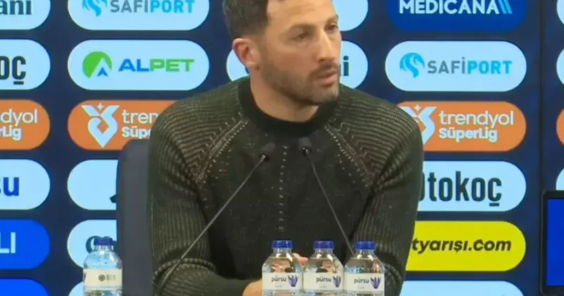 Tedesco dan basın toplantısına damga vuran tek kelimelik Türkçe yanıt