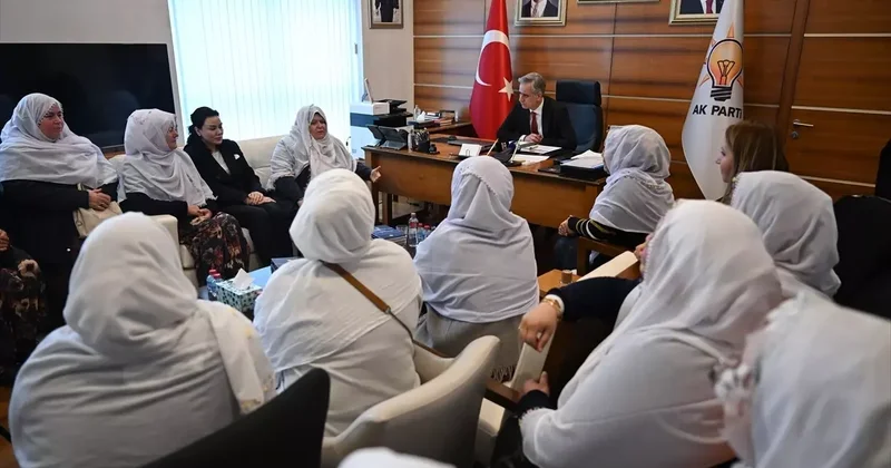 AK Parti Genel Başkan Yardımcısı Yalçın, Mihalgazi Belediye Başkanı Güneş i ağırladı