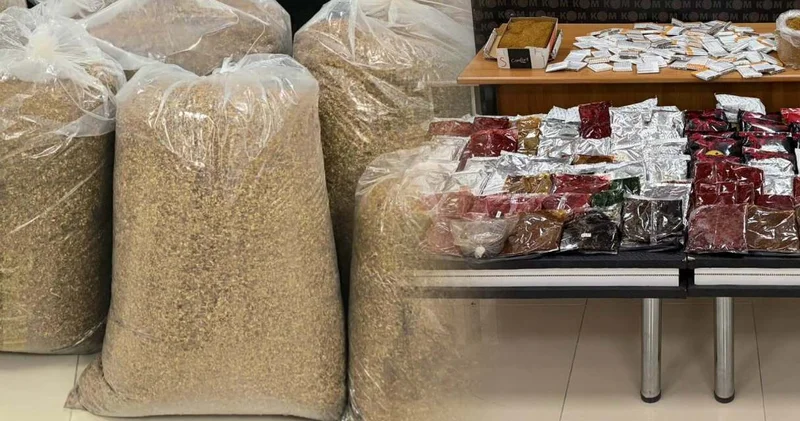 Kaçak tütün operasyonunda 5 gözaltı!