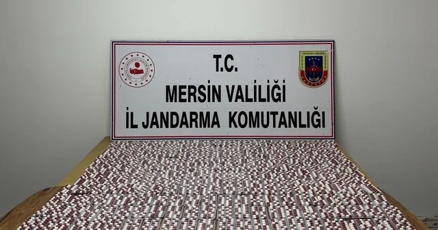 Mersin de 5 binden fazla sentetik hapla yakalanan şüpheli tutuklandı Mersin Haberleri