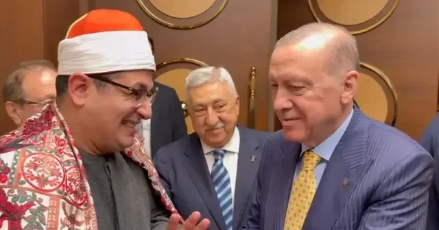 Mısırlı kârîden Külliye deki iftarda Kur an tilaveti: Cumhurbaşkanı Erdoğan la da sohbet etti VİDEO İZLE