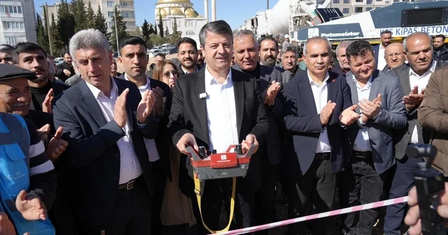 Karapınar Mahallesi nde Atatürk Parkı nın temeli atıldı Adıyaman Haberleri