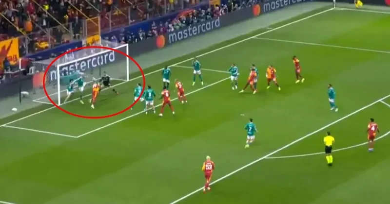 Galatasaray ın yıldızından Şampiyonlar Ligi nde ilk