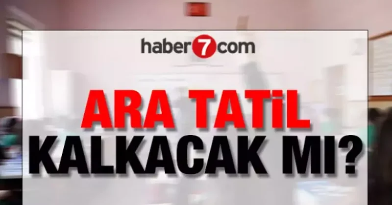 Ara tatil kalkacak mı? Bakan Tekin net konuştu