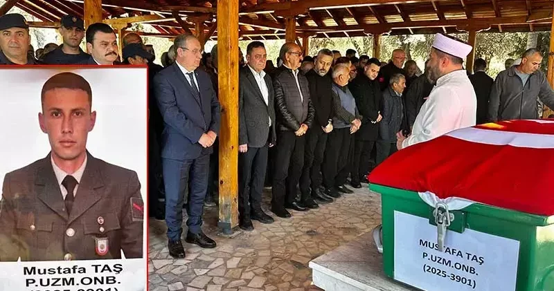 Trafik kazasında ölen uzman onbaşı toprağa verildi