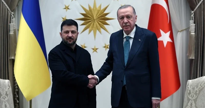 Cumhurbaşkanı Erdoğan, Ukrayna Devlet Başkanı Zelenskiy ile görüştü