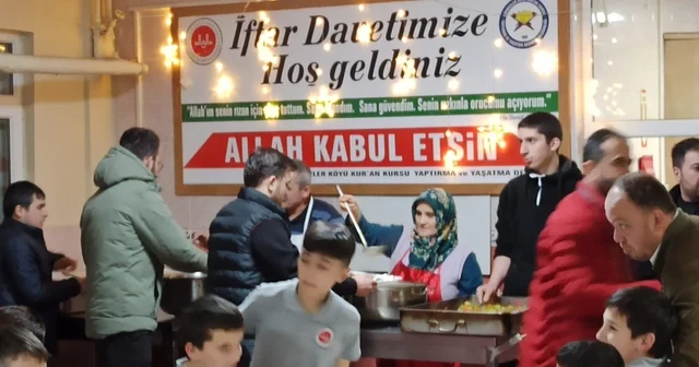 Hafız adayları din görevlileri ile iftar programında bir araya geldiler Zonguldak Haberleri