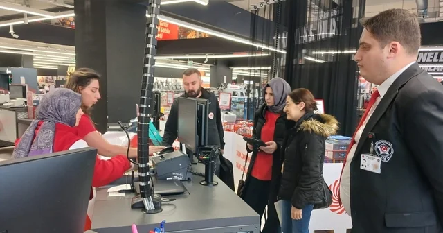 Elazığ da market ve işletmelere poşet denetimi Elazığ Haberleri