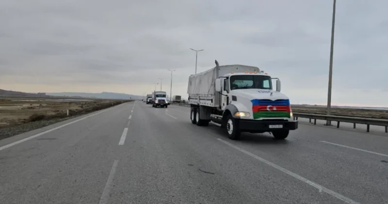 Azerbaycan İran a insani yardım gönderdi Sözcü Gazetesi