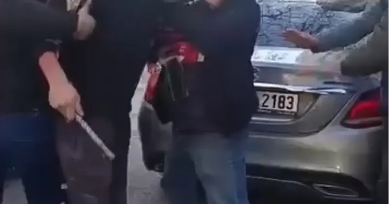 Kadıköy de Sürücü Kavgası: Demir Çubuklu Saldırı