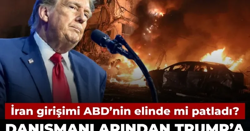 Danışmanlarından Trump a savaştan çıkış yolu ara tavsiyesi iddiası