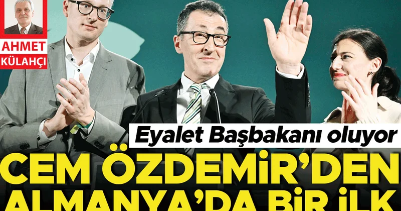 Eyalet Başbakanı oluyor… Cem Özdemir’den Almanya’da bir ilk