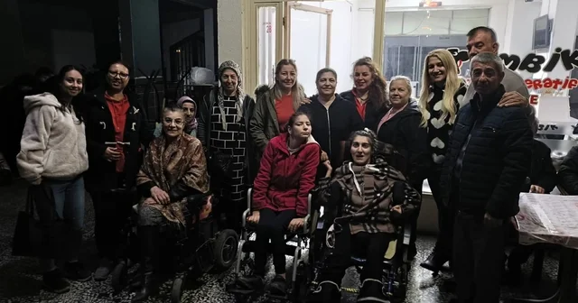 Aydın Engelliler Spor Kulübü üyeleri ve aileleri iftarda buluştu Aydın Haberleri