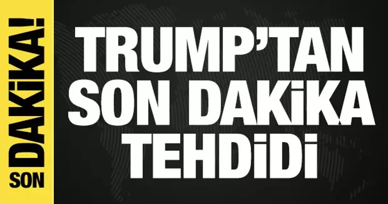 Trump tan İran a Hürmüz tehdidi: 20 kat daha sert vururuz
