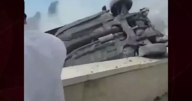 İsrail in başkenti Telaviv i İran füzeleri yerle bir etti... Büyük yıkım kameralara yansıdı