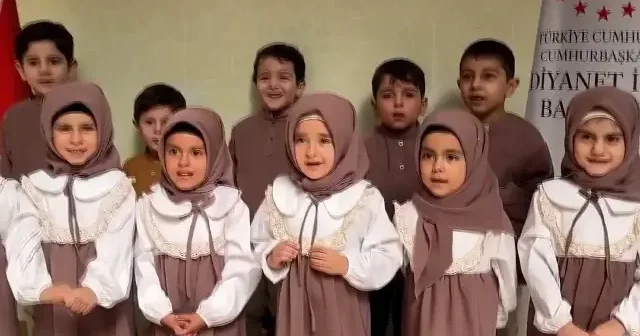 Minik yürekler Gazze için birleşti: Kur an kursu öğrencilerinden anlamlı bağış VİDEO İZLE