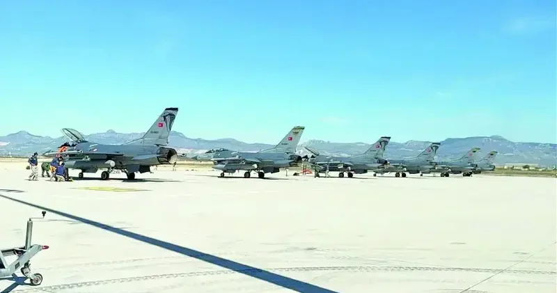 KKTC’ye 6 adet F 16 konuşlandı Yerel Gündem Haberleri