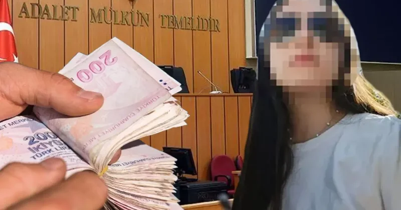 Katibe adliye odasında aşk şantajı! Birlikte oldukları anları gizlice kaydedip...