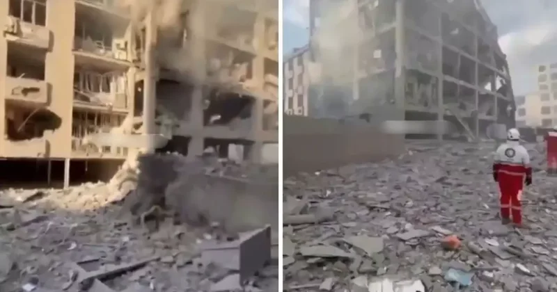 İşte bombaların hedefindeki Tahran ın son hali