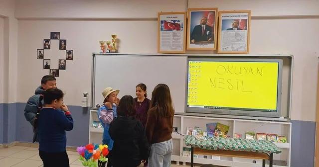 Altıntaş ta öğrenciler kitapları drama ile canlandırdı Kütahya Haberleri