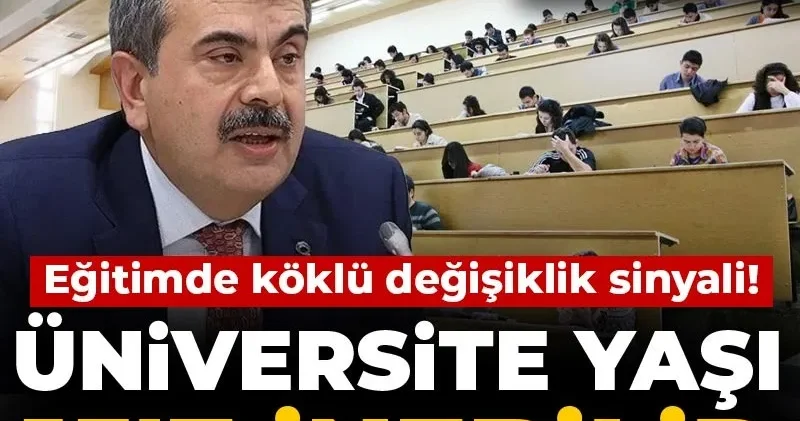 Eğitimde köklü değişiklik sinyali! Üniversite yaşı 15 e inebilir: İşte Yusuf Tekin in formülü