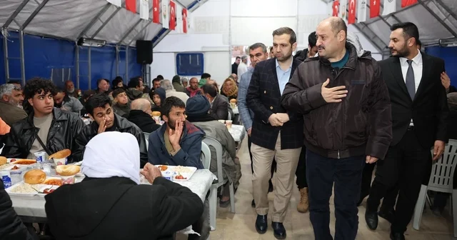 Gülpınar, iftar çadırında vatandaşlarla buluştu Şanlıurfa Haberleri