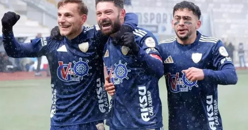 Tek rakibi Amedsporlu Diagne: Erzurumspor un gol makinesi