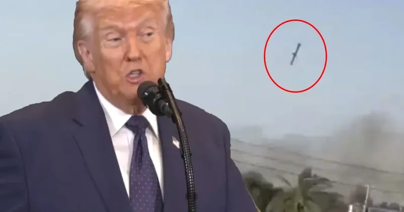 Trump a dünyanın konuştuğu görüntü soruldu! Yanıtı olaydan daha skandal