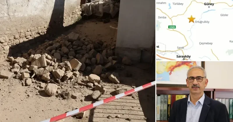 Uzman isim 5.1 lik sarsıntıyı değerlendirdi: Olağan bir deprem! Bölgede 6,8 7 büyüklüğünde deprem bekliyoruz Denizli Haberleri